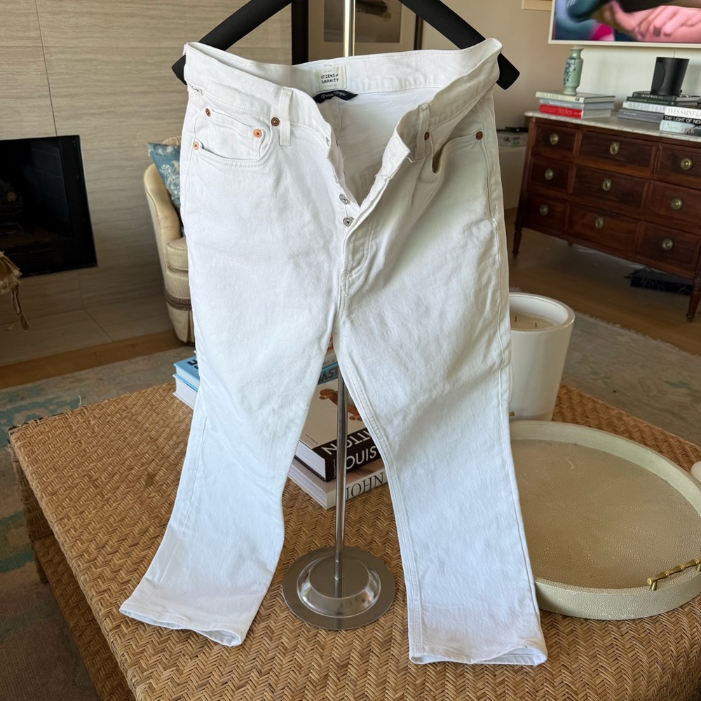 Citizens Of Humanity White Women's Vintage Denim Jeans